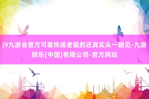 j9九游会官方可装饰成老鼠的还真实头一趟见-九游娱乐(中国)有限公司-官方网站